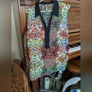 1X colourful animal print